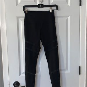 Zella black & mesh leggings